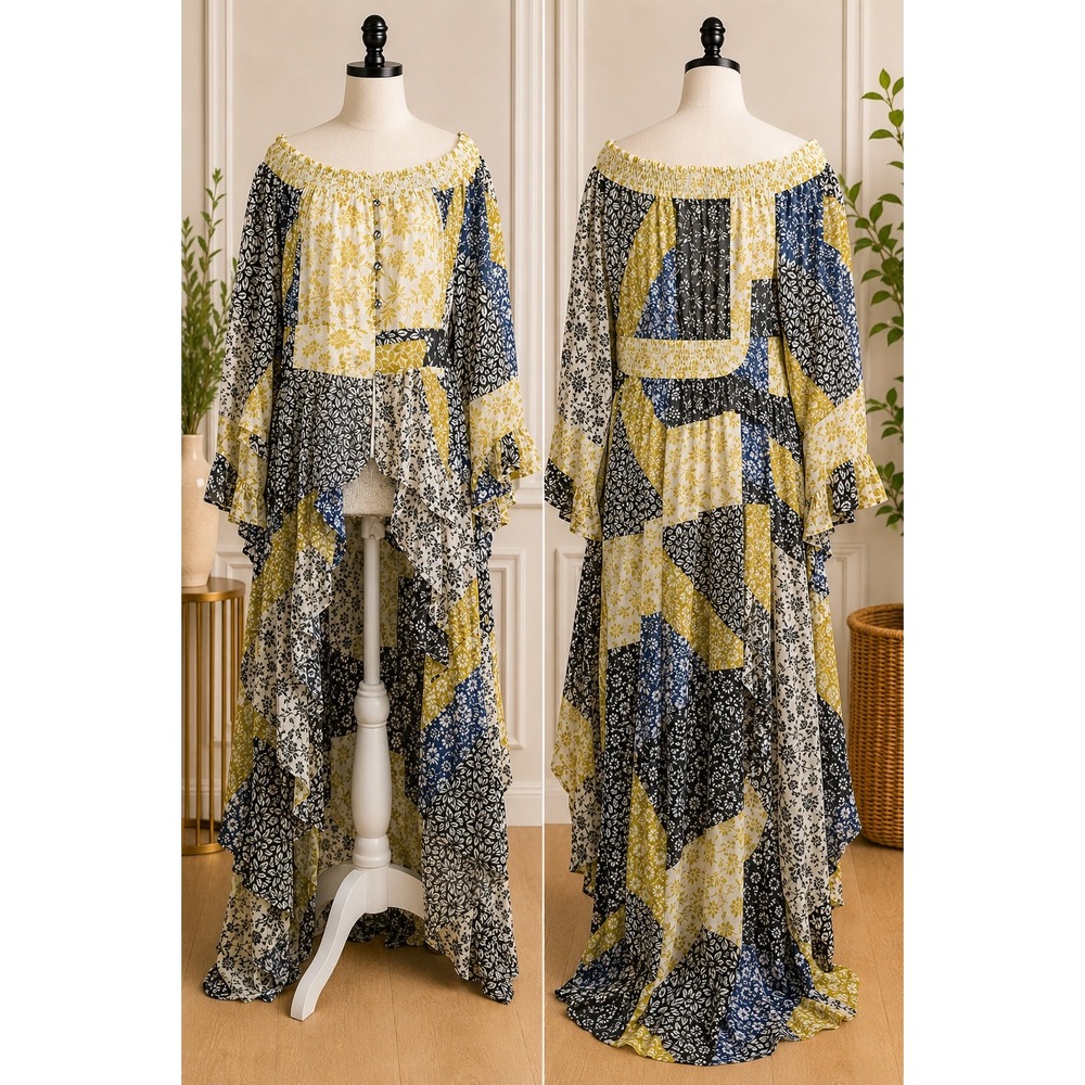 Live 4 Truth Boho Festival Duster 1X Cottagecore Kimono